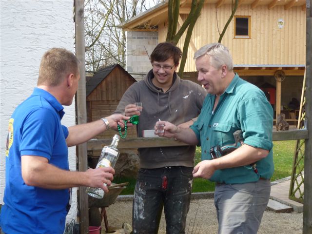 Fruehstueck bei Nachbars