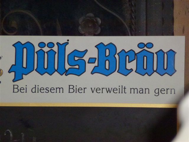 so kann man Pils auch schreiben