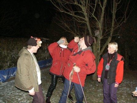 die Profis mit gekonntem Schwung