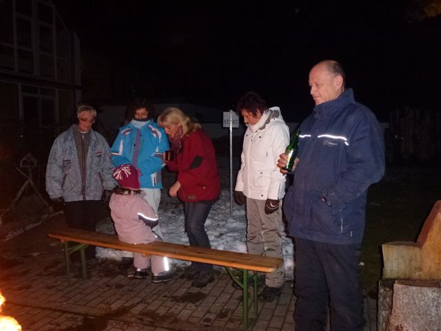 Damenrunde mit Peter